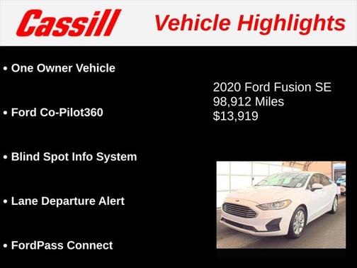 2020 Ford Fusion SE