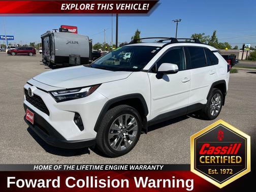 Wind Chill Pearl 2023 Toyota RAV4 XLE Premium