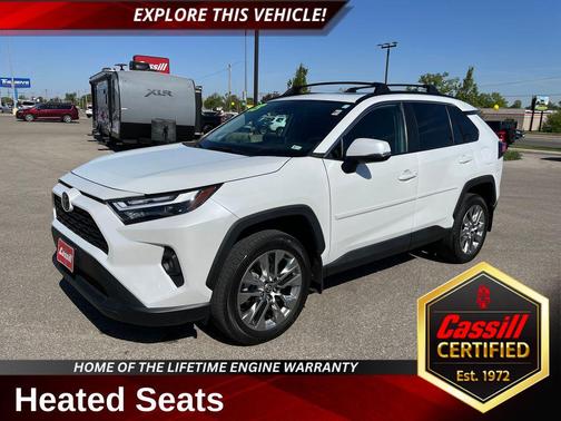 Wind Chill Pearl 2023 Toyota RAV4 XLE Premium