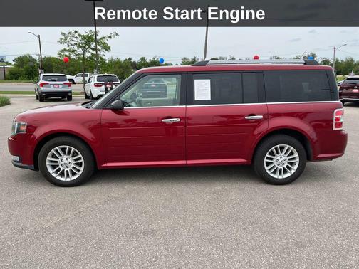 Ruby Red Metallic 2016 Ford Flex SEL