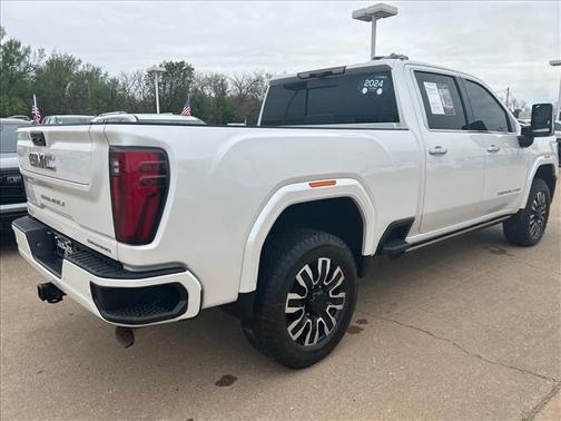 White Frost Tricoat 2024 GMC Sierra 2500 Denali Ultimate