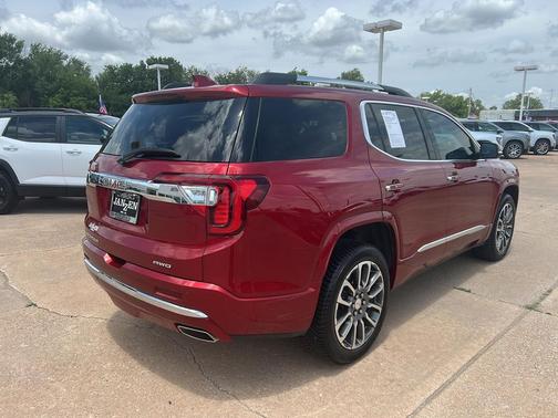Cayenne Red Tintcoat 2022 GMC Acadia Denali