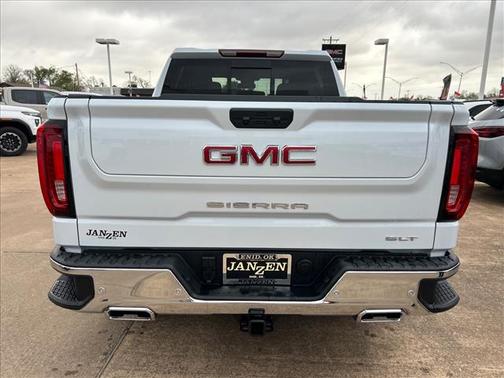 Glacier White Tricoat 2026 GMC Sierra 1500 SLT