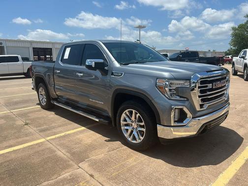 Satin Steel Metallic 2022 GMC Sierra 1500 SLT