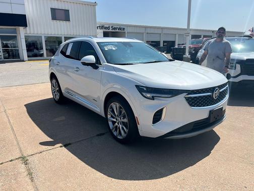 White Frost Tricoat 2023 Buick Envision Avenir AWD