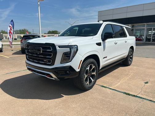 Summit White 2026 GMC Yukon XL 4WD AT4 SUV