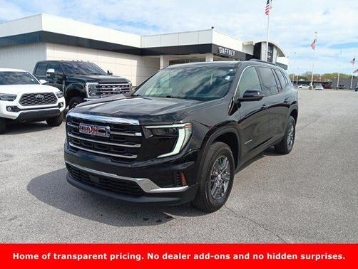 Ebony Twilight Metallic 2025 GMC Acadia FWD Elevation