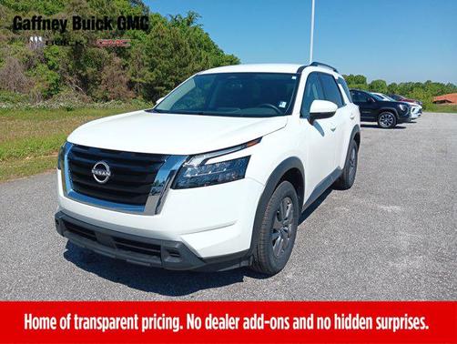 Glacier White 2025 Nissan Pathfinder SV FWD