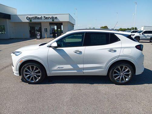 White Frost Tricoat 2026 Buick Encore GX Avenir