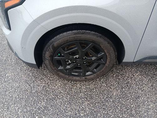 Ceramic Silver 2025 Kia Carnival Hybrid SX