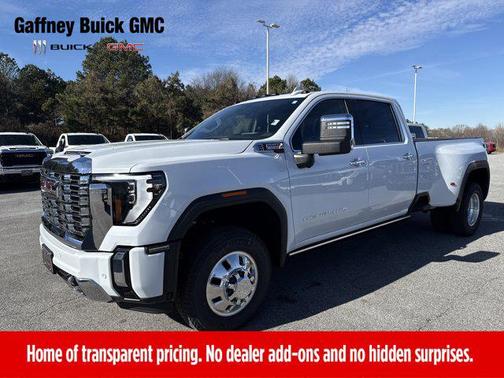 Glacier White Tricoat 2026 GMC Sierra 3500 Denali