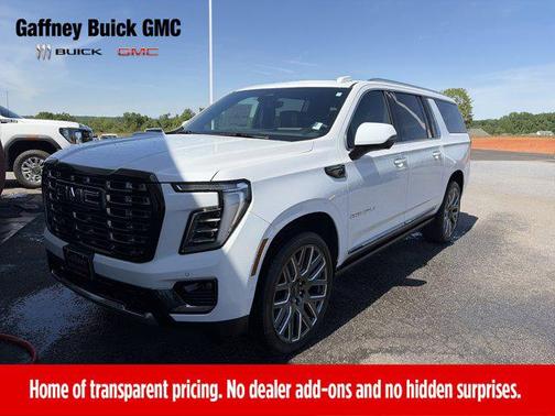 Glacier White Tricoat 2026 GMC Yukon XL Denali Ultimate