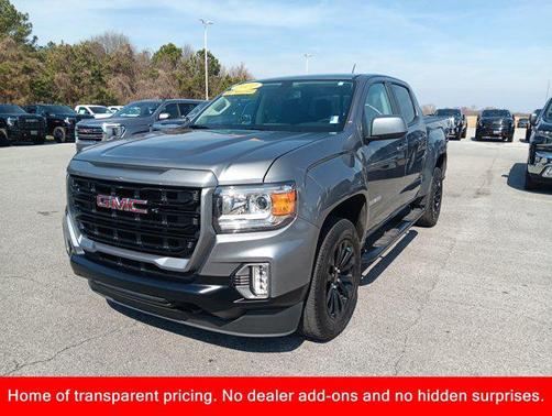 Satin Steel Metallic 2022 GMC Canyon Elevation
