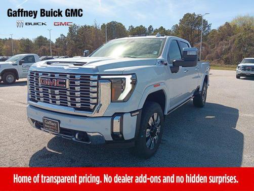 Glacier White Tricoat 2026 GMC Sierra 2500 Denali