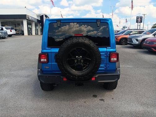 Hydro Blue Pearlcoat 2024 Jeep Wrangler Willys