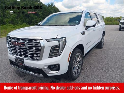 Glacier White Tricoat 2026 GMC Yukon XL Denali