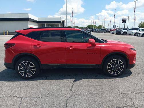 Red Hot 2023 Chevrolet Blazer RS