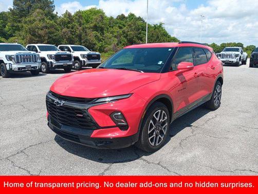 Red Hot 2023 Chevrolet Blazer RS