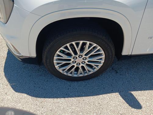 White Frost Tricoat 2024 GMC Acadia Denali