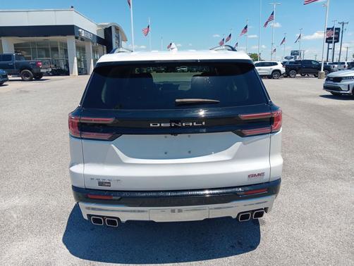 White Frost Tricoat 2024 GMC Acadia Denali