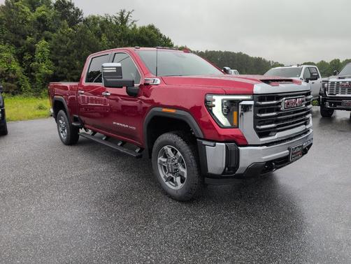 Volcanic Red Tintcoat 2026 GMC Sierra 2500 SLT