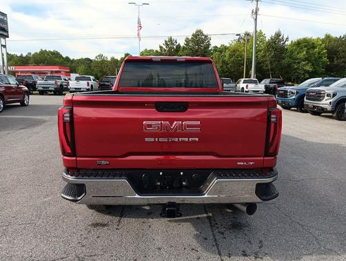 Volcanic Red Tintcoat 2026 GMC Sierra 2500 SLT