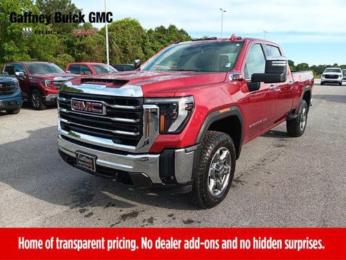 Volcanic Red Tintcoat 2026 GMC Sierra 2500 SLT