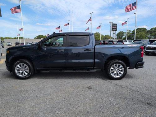 Northsky Blue Metallic 2022 Chevrolet Silverado 1500 Limited Custom