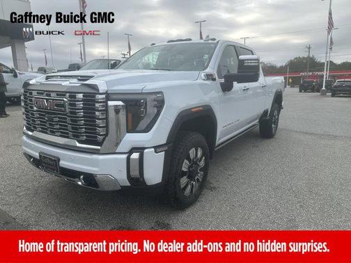 Glacier White Tricoat 2026 GMC Sierra 2500 Denali