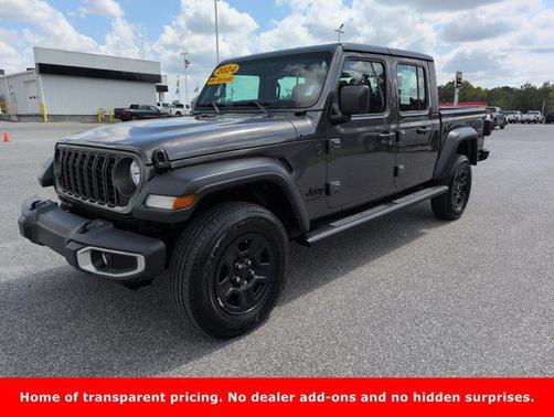 Granite Crystal Metallic Clearcoat 2024 Jeep Gladiator Sport