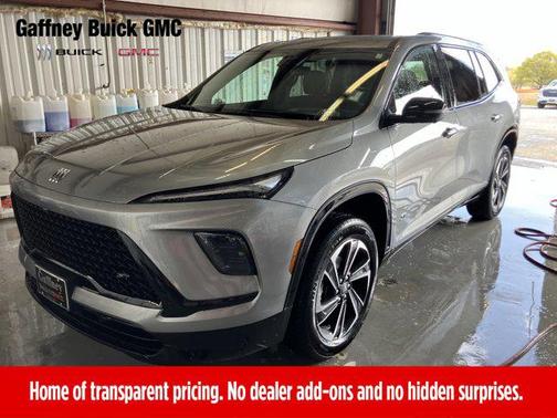 moonstone gray metallic 2026 Buick Enclave Sport Touring