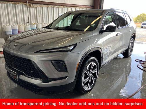 moonstone gray metallic 2026 Buick Enclave Sport Touring