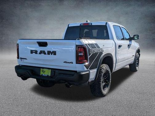 Bright White Clearcoat 2026 RAM 1500 Rebel