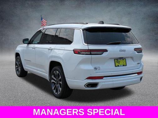 Bright White Clearcoat 2025 Jeep Grand Cherokee L Overland