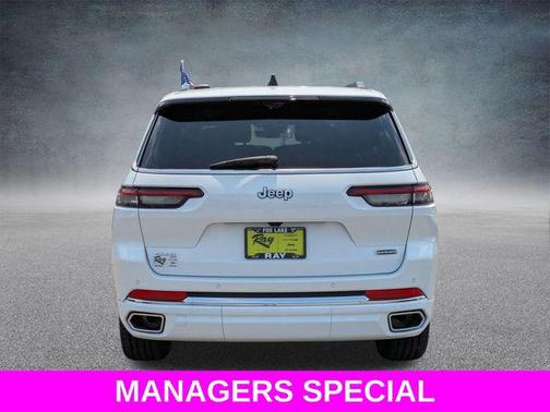 Bright White Clearcoat 2025 Jeep Grand Cherokee L Overland
