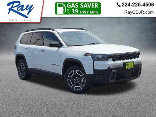 Bright White Clearcoat 2026 Jeep Cherokee Limited