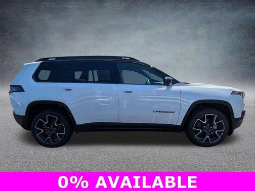bright white clearcoat 2026 Jeep Cherokee Overland