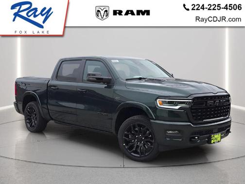 Serrano Green Metallic 2027 RAM 1500 Limited