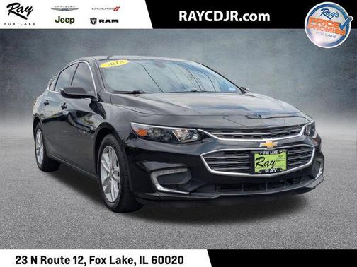 Mosaic Black Metallic 2018 Chevrolet Malibu LT
