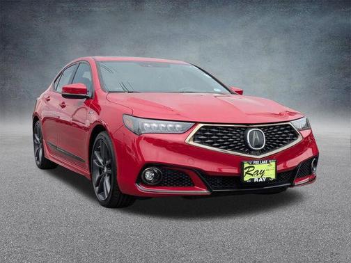 Red 2019 Acura TLX Technology