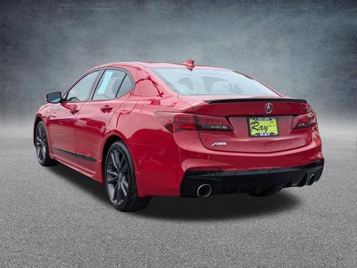 Red 2019 Acura TLX Technology