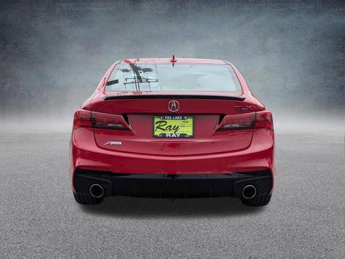 Red 2019 Acura TLX Technology