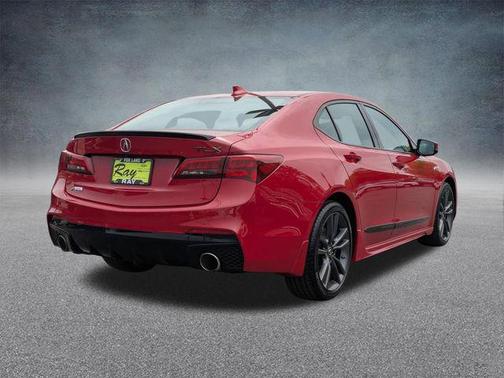 Red 2019 Acura TLX Technology
