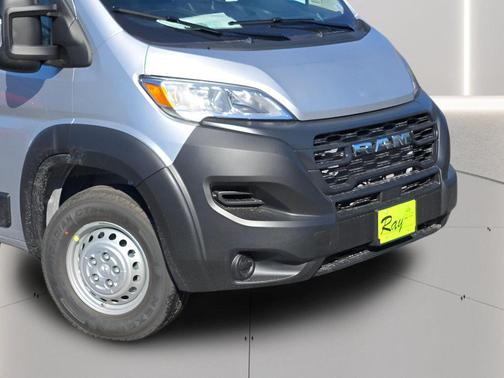 Bright Silver Metallic Clearcoat 2027 RAM ProMaster 1500 Low Roof