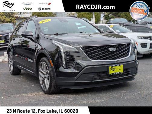 Stellar Black Metallic 2022 Cadillac XT4 Sport