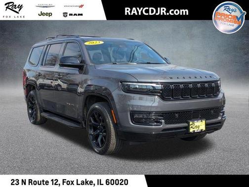 Baltic Gray Metallic Clearcoat 2023 Jeep Wagoneer Series II Carbide 4x4