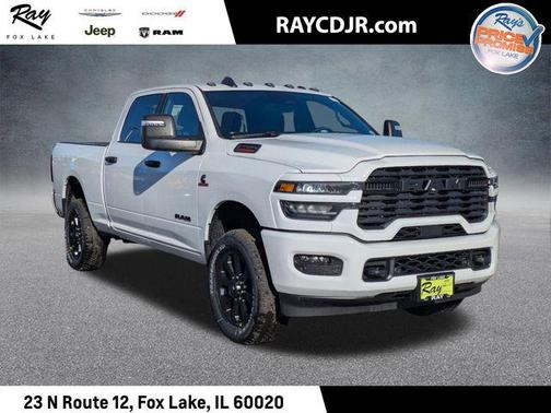 Bright White Clearcoat 2026 RAM 2500 Big Horn Crew Cab 4x4 6'4' Box