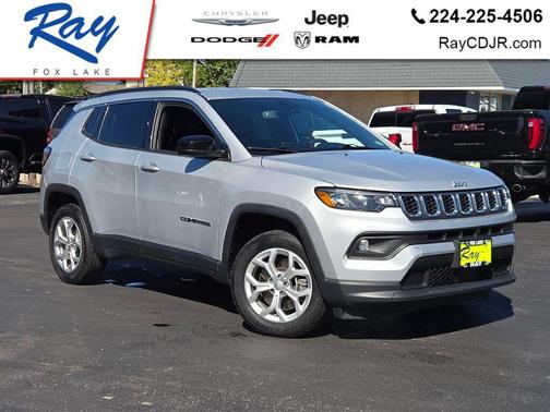 Silver Zynith Metallic Clearcoat 2024 Jeep Compass Latitude
