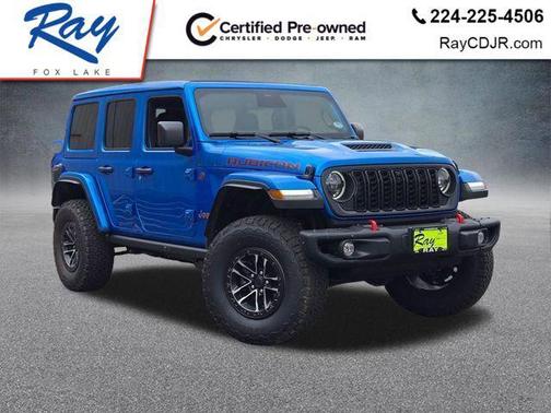 Hydro Blue Pearlcoat 2026 Jeep Wrangler Rubicon