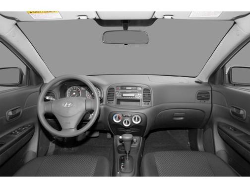 Ebony Black 2007 Hyundai Accent GS